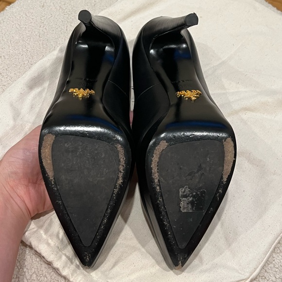 Prada Leather Platform Pumps / Heels - Picture 6 of 6